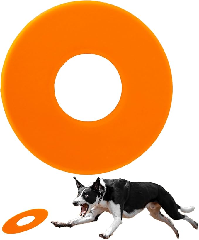 Dog Flying Disc Lightweight, Pets Dog Flying Disc, Floating Water Dog Toy, Dog Launchers Toy, The Best Gift for Your Lovely Pet