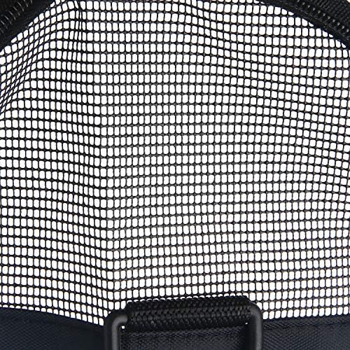 MuchL Pet Carrier Soft-Sided Carriers for Cat Carriers Dog Carrier for Small Medium Cats Dogs Puppies Pet Carrier Airline Approved Cat Dog Pet Travel Carrier (Small, Black) - Image 7