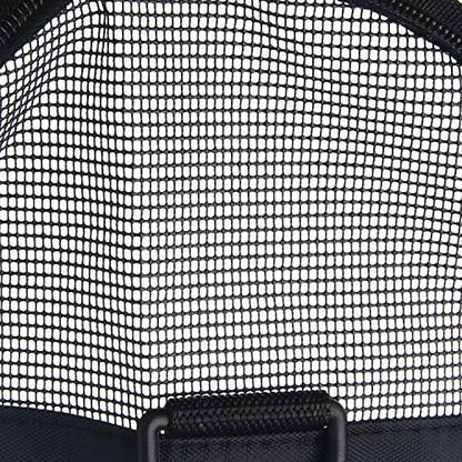 MuchL Pet Carrier Soft-Sided Carriers for Cat Carriers Dog Carrier for Small Medium Cats Dogs Puppies Pet Carrier Airline Approved Cat Dog Pet Travel Carrier (Small, Black) - Image 7