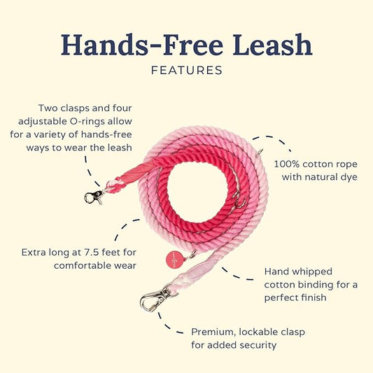 Cupid's Crush Hands-Free Rope Leash