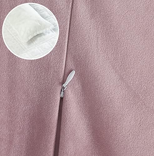 Brilliant Sunshine Silver Pink Velvet Dog Sofa Slipcover, Medium - Image 4