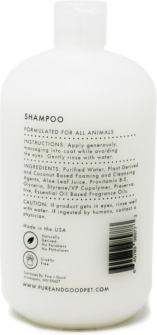Shampoo and Conditioner Set, Formulated for All Pets, Gentle and Cleansing, Made in The USA, Cruelty Free, 16 fl oz (Cedarwood + Sage)
