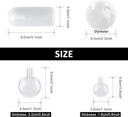 WishLotus Plastic Replacement Squeakers for Dog Toys, Toy Noise Maker Insert Replacement for Repairing Old Toys & Sound Again Pet Supply (30 * 80mm,4pcs)