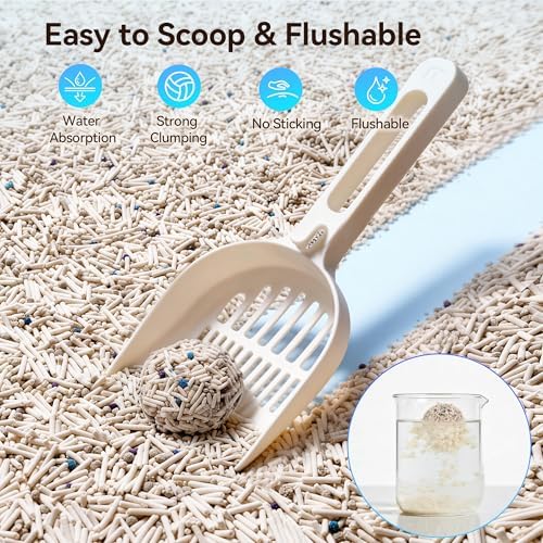 Meowant Mixed Cat Litter, 5-in-1 Natural Bentonite Tofu Clumping Cat Litter - Image 4
