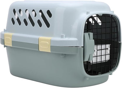 Hard Sided Dog Pet Carrier, Portable Sturdy Dog Pet Travel Carrier Versatile for Home (11.5x26.5x3.5cm/4.5x10.4x1.4in)