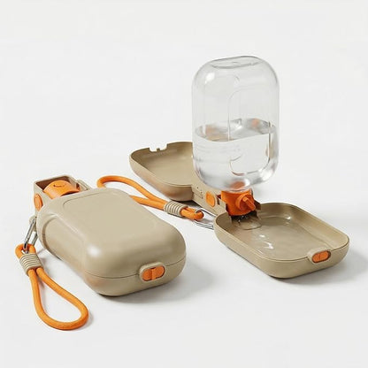 Portable Pet Travel Collapsible Bowls, Dog Camping Hiking Water Bottle, Cat Travel Bowl, Dog Walking Water Bottle Outdoor Bottle for Big Dogs, Durable, Easy to Clean