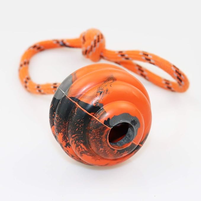 2Pcs Dog Training Ball on Rope - Exercise & Reward Toy for Dogs - Chew, Pull, Throw, Tug & Fetch - Belgian Malinois Gifts