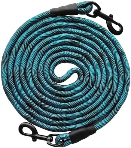 BTINESFUL 8/12/20/30/50/75ft Dog Tie Out Long Tether Rope Dog Lead for Yard by BTINESFUL