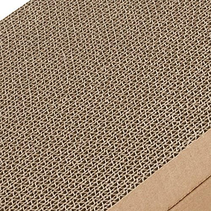 Best Pet Supplies Catify Cat Scratcher, Fun Interactive Scratchers, Posts, Poles, Claw Safe, Furniture Saver Indoor Play Support Natural Cat Behaviors Heavy Duty - Slope Scratcher (2 Pack), 19 x 9.5"