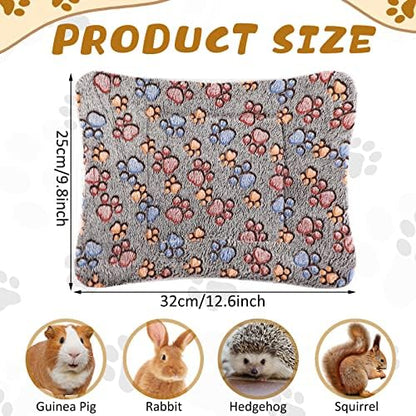 Tuanse 4 Pack Soft Pet Bed Mat Small Dog Crate Fleece - Image 4