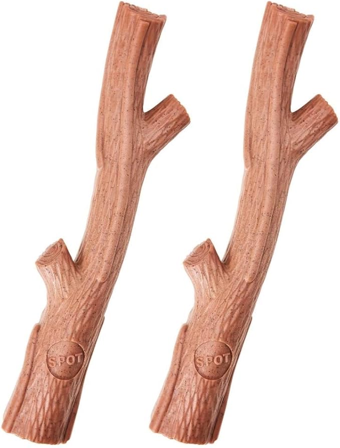Ethical Pet 2 Pack of Bambone Plus Stick Dog Chew Toy, 5.75 Inch, Non-Splintering Alternative to Real Wood