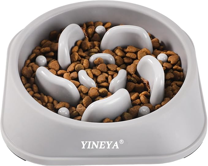 Slow Feeder Dog Bowls, Pet Supplies That Slow Down Eating, Pet Food Bowls, Maze Dog Puzzle Feeder for Medium Breed