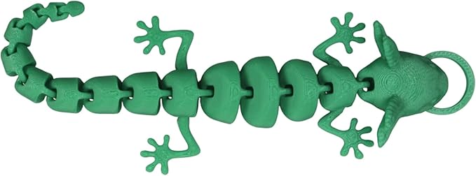 Pineapple Lizard Cat Toy Wand Attachment, Cat Wand Toy Refill, Interactive Cat Toys for Indoor Cats (Green)