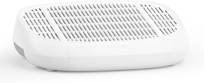 Neakasa Cat Pedal Step Stool with Filter Function, Easy Clean Litter Ramp, Litter Trapper for M1 Open-Top Self Cleaning Cat Litter Box, White