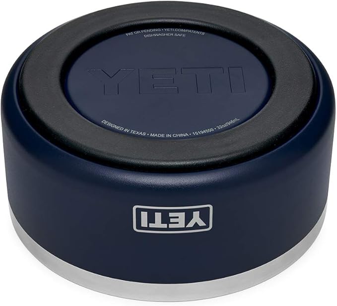 YETI Boomer 4, Stainless Steel, Non-Slip Dog Bowl, Holds 32 Ounces