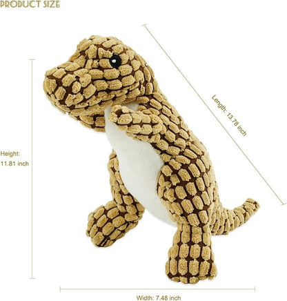 Bzonsmart Squeaky Dog Toys Plush Dog Toy Stuffed Durable Dog Chew Toys for Small Middle and Large Dogs