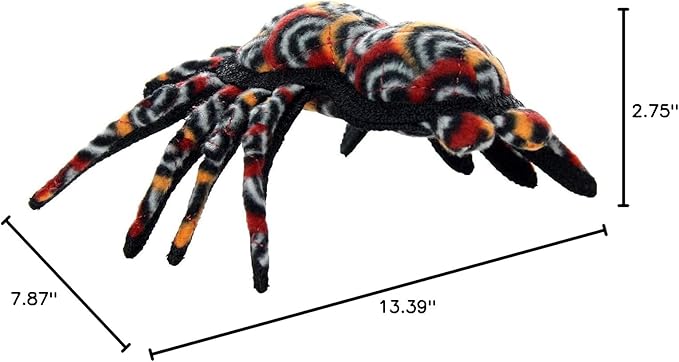 TUFFY - World's Tuffest Soft Dog Toy - Desert - Multiple Layers. Made Durable, Strong & Tough. Interactive Play (Tug, Toss & Fetch). Machine Washable & Floats (Tarantula, Large 2 Pack)