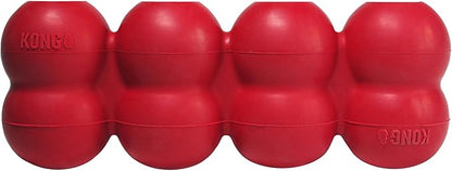 KONG Goodie Ribbon - Stuffable Natural Rubber Dog Toy - with Four Fillable Goodie Grippers for Enrichment Play - Bone-Shaped Chew Toy - for Large Dogs