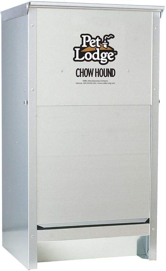 Miller Chow Hound Dog Feeder Capacity: 50 lbs