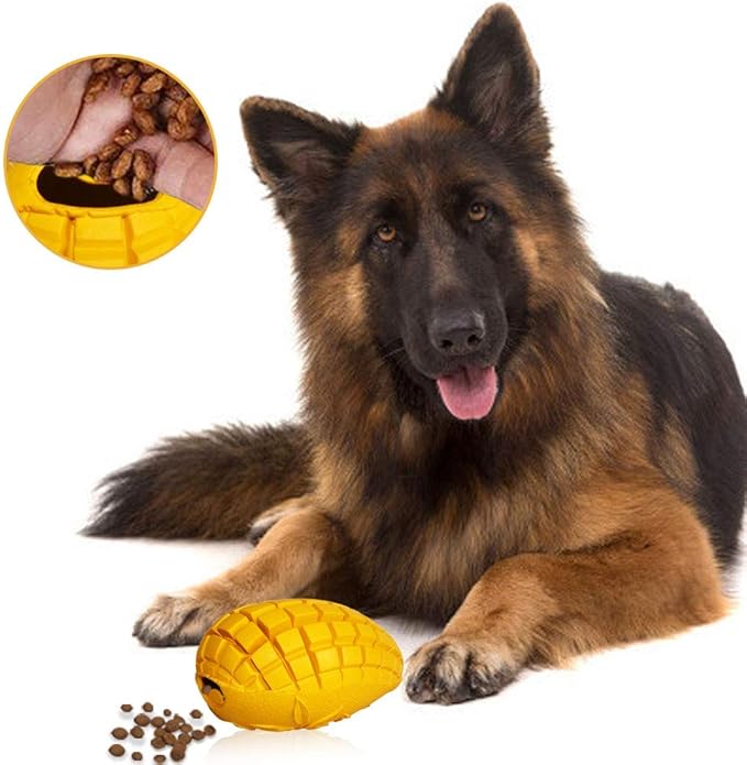 Upgrade Mango Dumbbells Dog Chew Toys for Aggressive Chewers Large Dogs, Indestructible Tough Dog Toys Interactive Durable with Mango Scent, Dental Clean Highly Bite Resistant