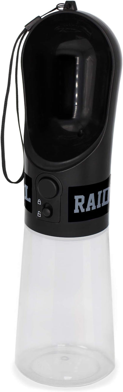 Dog Water Bottle. NFL LAS Vegas Raiders PET Water Bottle. Best Cat Water Bottle. Water Fountain Dispenser for Dogs & Cats.