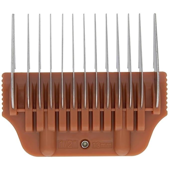 4 Wide Attachment Combs Set | #2 10mm 3/8" | #1 13mm 1/2″ | #0 16mm 5/8" | #A 19mm 3/4″ | Easy Snap-On Design
