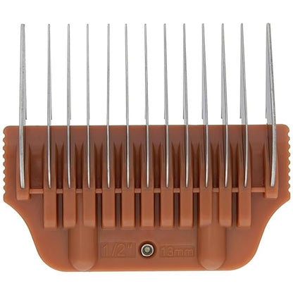 4 Wide Attachment Combs Set | #2 10mm 3/8" | #1 13mm 1/2″ | #0 16mm 5/8" | #A 19mm 3/4″ | Easy Snap-On Design
