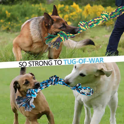 2 Pack Dog Rope Toy，21.65 inch / 13.8 oz - Image 5