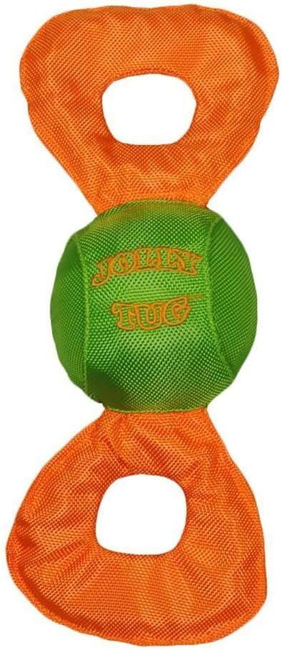 Jolly Pets 2 Pack of Jolly Tug Dog Toys, Large, Assorted Colors