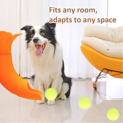 Automatic Dog Ball, Ball Launch for Dogs - Non-Slip Adjustable Interactive Pet Toy | Pet Tennis Balls Thrower Launch,for Home Apartment Garden Yard Patio Park Lawns