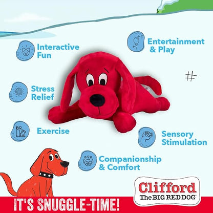 Large Dog Toy – Plush Squeaky Dog Toys for Large Breeds, Crinkle Stuffed Animal for Puppies, Toys to Keep Them Busy, Cute Indoor Chew for Medium and Small Dogs