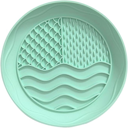 Fish Scale Patterned Licking Bowl