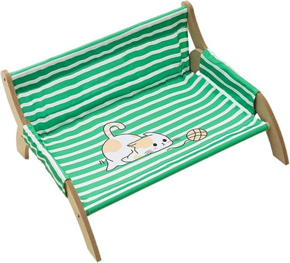 Cat Lounger, Cat Wall Hammock, Cats Sleeping Cat's Supplies, Elevated Bed, Detachable & Breathable Easy for Soothing Rest Multi Cats Households Indoor Living Room Bedroom Balcony