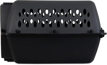 Petmate Pet Porter Dog Kennel 24", Dark Gray & Black, for Pets 15-20lbs