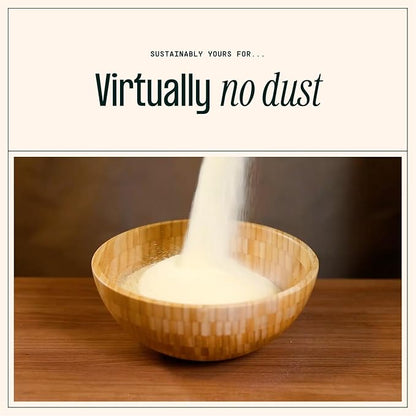 Sustainably Yours Natural Cat Litter, Small-Grain Formula, Exceptional Clumping & Odor Control, Virtually No Dust, Soft on Paws, Corn & Cassava Plant-Based, Unscented, 10 lbs