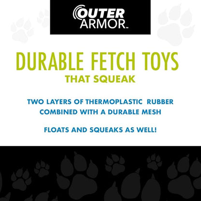 Hero Outer Armor, Fetch Dog Toy, Floats & Squeaks