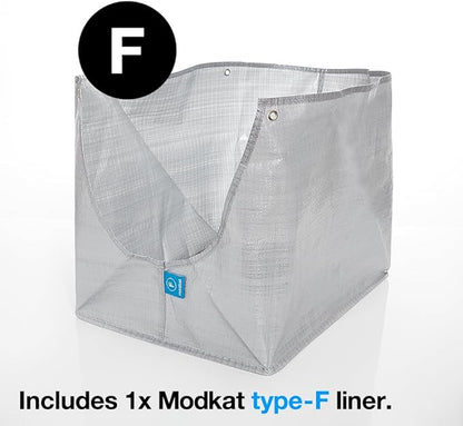 Modkat Flip Litter Box – Front-Entry Design with Integrated Liner System