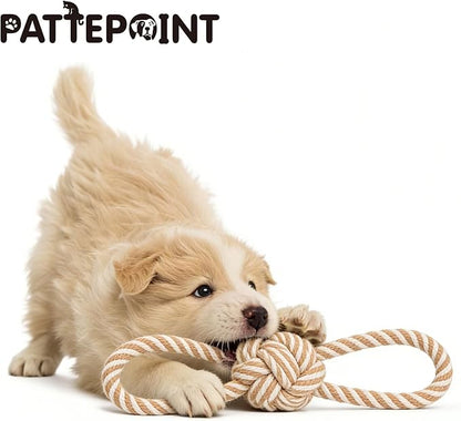 Dog Rope Toy for Small Dog 5pcs, Natural Chew Toys for Puppy, Medium & Small Dogs, Tug of War Rope for Puppies Clean & Relieve Teething