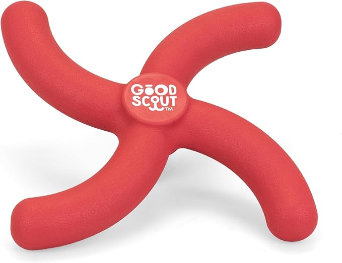 Good Scout Boomerang Dog Toy for Tugging & Chewing, Best Fetch Toy for Aggressive Chewers, Medium & Large Dogs