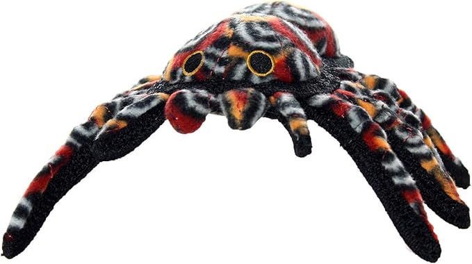 TUFFY - World's Tuffest Soft Dog Toy - Desert - Multiple Layers. Made Durable, Strong & Tough. Interactive Play (Tug, Toss & Fetch). Machine Washable & Floats (Tarantula, Large 2 Pack)