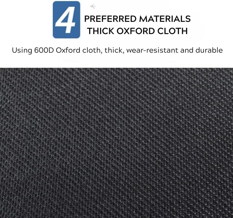 Dog Car Seat Cover for Front Passenger Seat – Waterproof Pet Seat Protector Pad for Cars, Trucks, SUVs – Thickened Scratchproof Single Seat Mat (Blue, 106 * 49cm) - Image 7