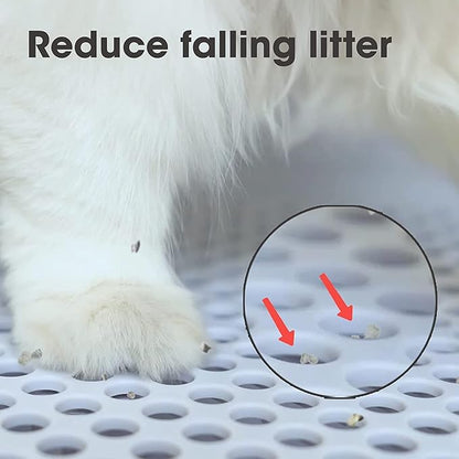 CATLINK Ramp, Compatible with Prox Series Self Cleaning Cat Litter Box, Easy Entry for Elder Cats, Kitten and Cats with Limited Mobility, Traps Mess from Box and Paws (White)