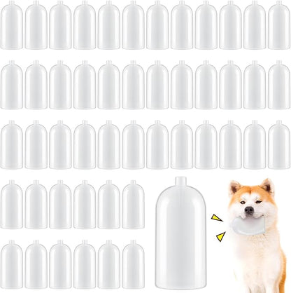Deekin 60 Pcs Large Replacement Squeakers for Dog Bulk Pet for Repair Squeaky Cat Fix Noise Maker Insert Supplies (Classic)