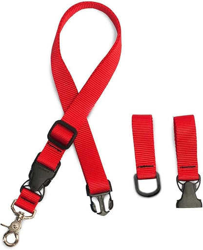 The Buddy System Accessories for Our Dog Leashes Made in USA (Extra Buddy, Regular Dog Red)