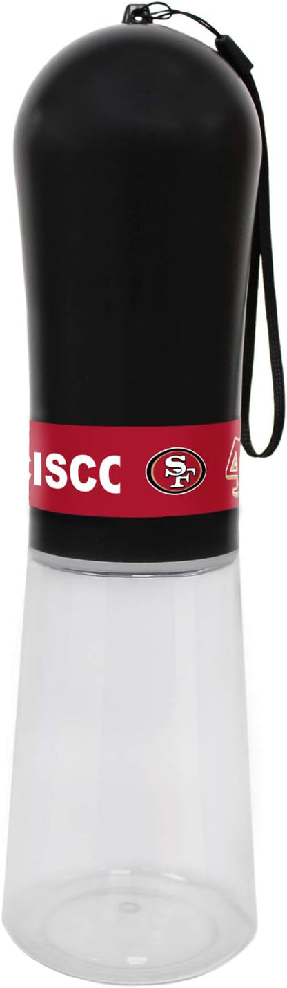 Dog Water Bottle. NFL SAN Francisco 49ERS PET Water Bottle. Best Cat Water Bottle. Water Fountain Dispenser for Dogs & Cats.
