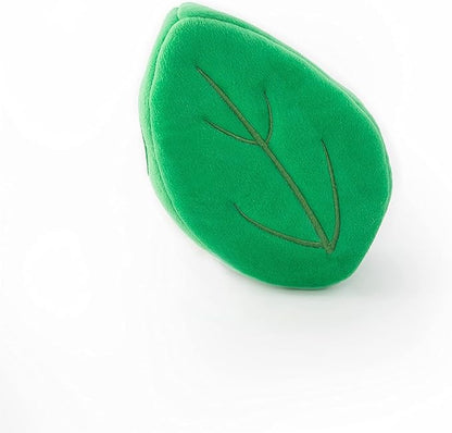 ZippyPaws Burrow- Interactive Dog & Puppy Toys for Boredom, Stimulating Pet Products to Keep them Busy, Hide & Seek Plush Dog Puzzle, Enrichment Squeaky Toy, For Small & Medium Dogs - Ladybugs in Leaf