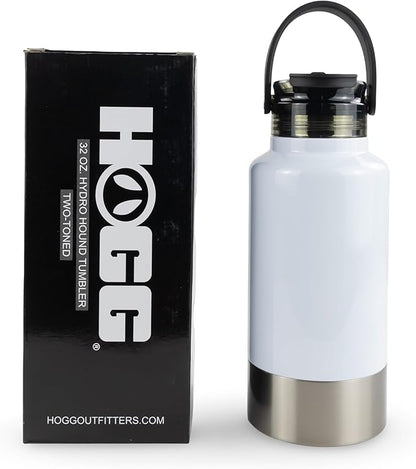 Hogg Hydro Hound, Sublimation Dog Water Bottle Bowl, Insulated Dog Water Bottle, 32 oz Insulated Stainless Steel Tumbler for Pets, Sublimation Pet Bowls - Two-Toned