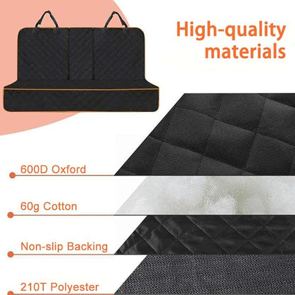 Dog Car Seat Cover for Back Seat for Toyota bZ 2026, Back Seat Pet Bed Mat for Travel, Waterproof Nonslip, Easy to Clean Up, B-Rear Seats