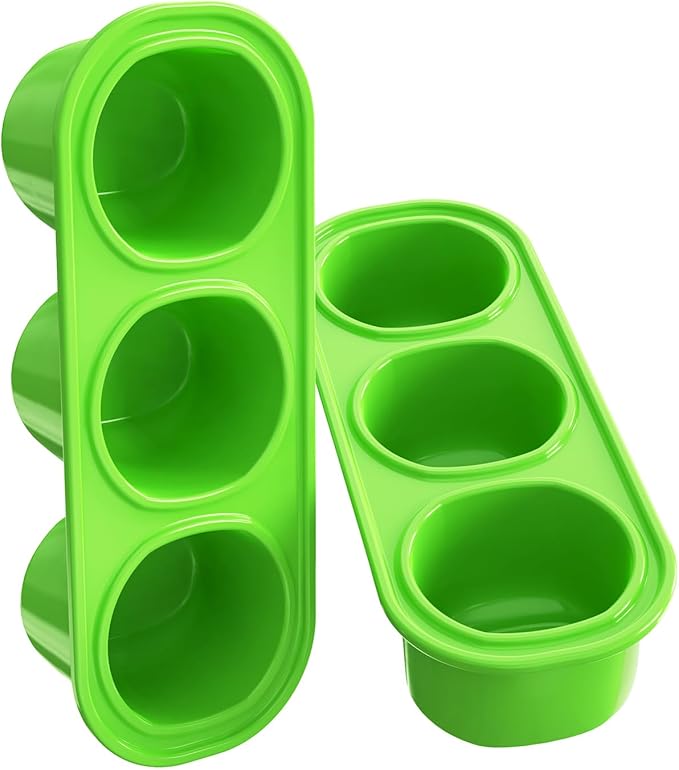 Dog Frozen Treat Toy Accessory(2PC Silicon Trays),This Accessory can be Matched with the Shape of the Stump/Without Stumps