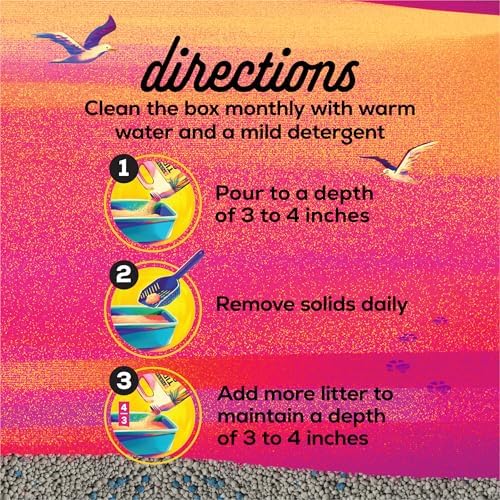 Purina Tidy Cats Bahama Sunset Scented Clumping Cat Litter Odor Control Formula - Image 6